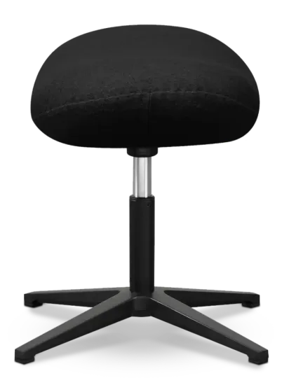 Flegg Ottoman / Hocker Zwart Kasjmier
