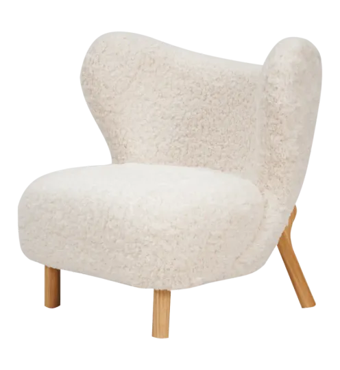 Little Kita Fauteuil Wit | Essen Pootjes (OUD MODEL) Little Kita Fauteuil Wit | Essen Pootjes (OUD MODEL)