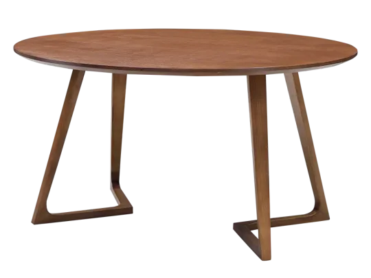 Eettafel Jensen Rond Walnoot