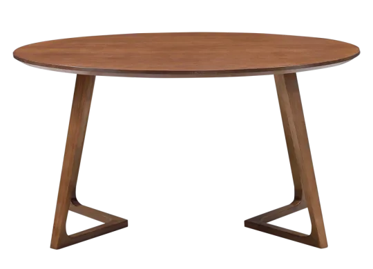 Eettafel Jensen Rond Walnoot