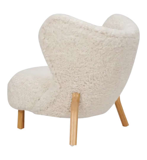 Little Kita Fauteuil Wit | Essen Pootjes (OUD MODEL) Little Kita Fauteuil Wit | Essen Pootjes (OUD MODEL)