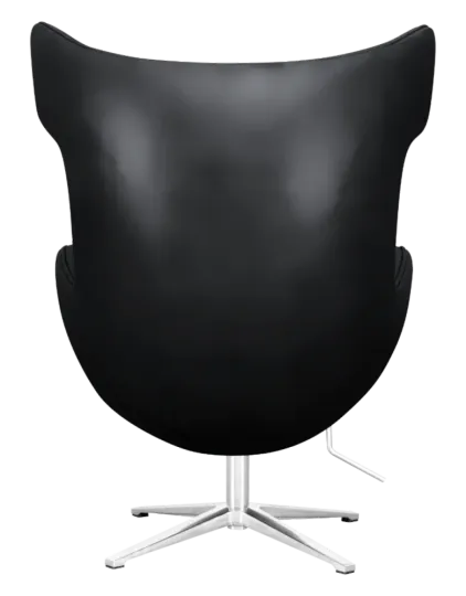 Flegg Chair Zwart Leer