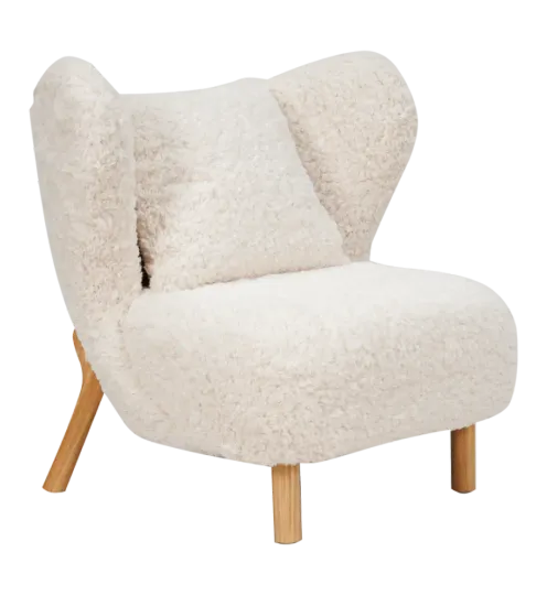 Little Kita Fauteuil Wit | Essen Pootjes (OUD MODEL) Little Kita Fauteuil Wit | Essen Pootjes (OUD MODEL)