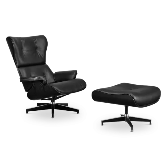 Cavel Lounge Chair Full Black Edition