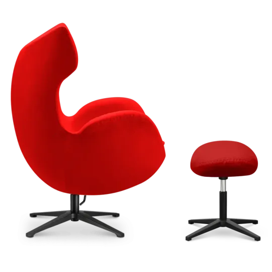 Flag Chair Rood Kasjmier Flag Chair Rood Kasjmier