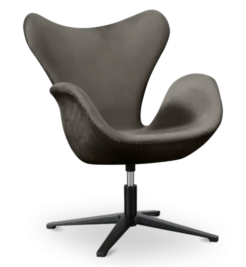 Sean Chair Zilver Grijs Velvet