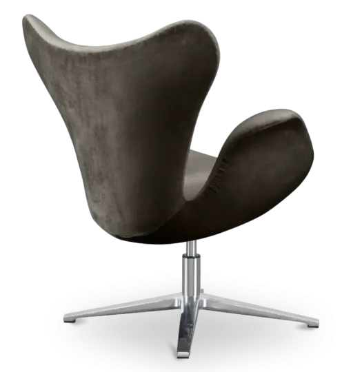 Sean Chair Zilver Grijs Velvet