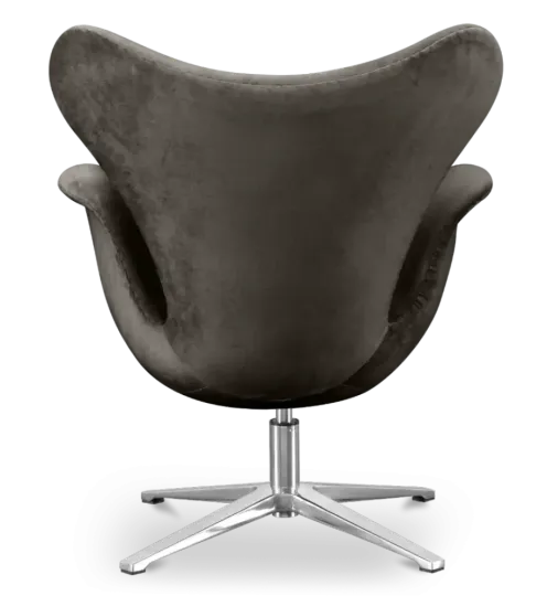 Sean Chair Zilver Grijs Velvet