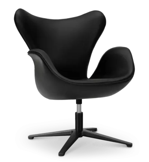 Sean Chair Zwart Leer