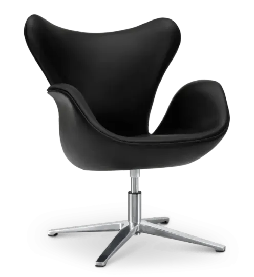 Sean Chair Zwart Leer