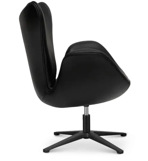 Sean Chair Zwart Leer