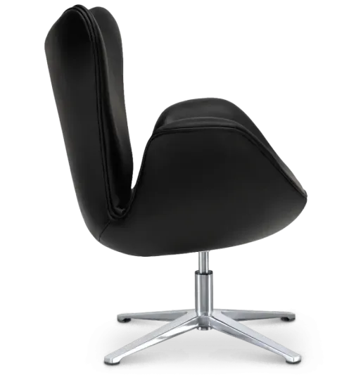 Sean Chair Zwart Leer