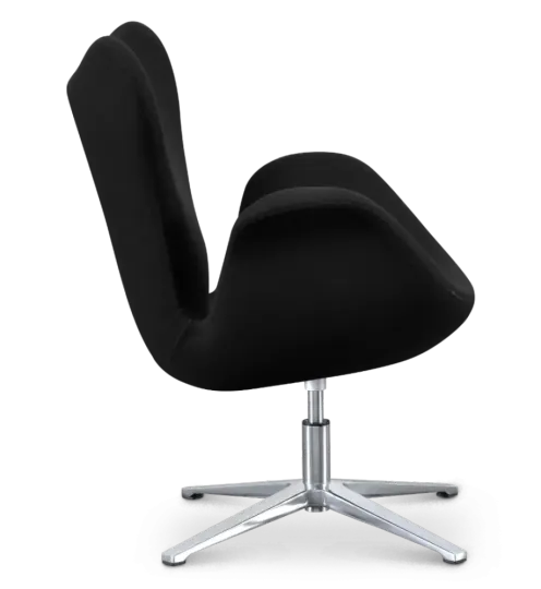 Sean Chair Zwart Kasjmier