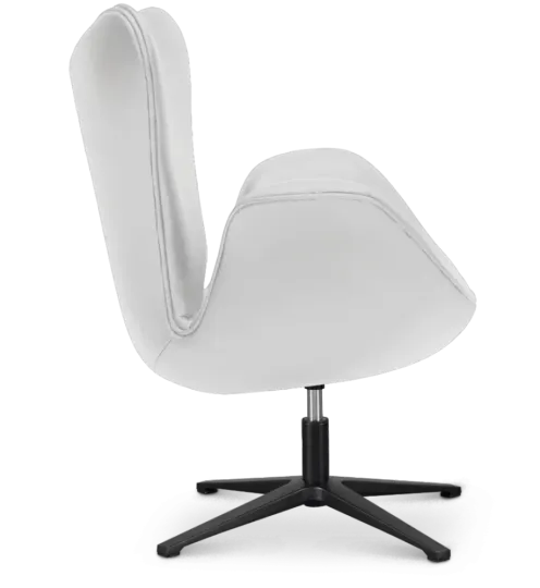 Sean Chair Wit Leer