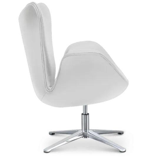 Sean Chair Wit Leer