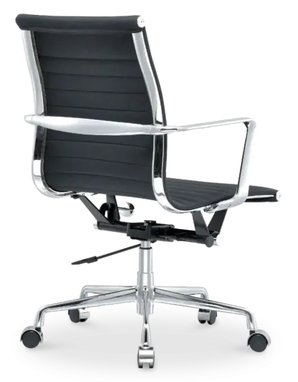 Cavel CD 117 Bureaustoel Zwart Leer