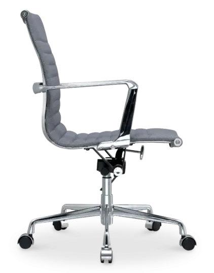 Cavel CD 117 Bureaustoel Grijs Linnen