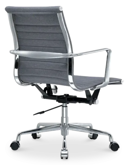 Cavel CD 117 Bureaustoel Grijs Linnen