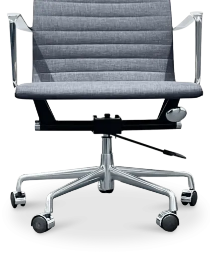 Cavel CD 117 Bureaustoel Grijs Linnen