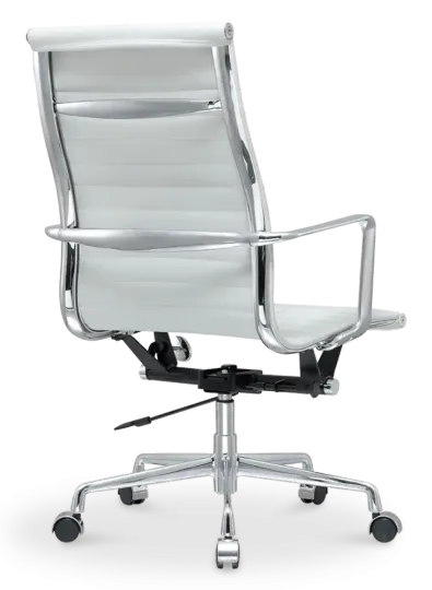 Cavel CD 119 Bureaustoel Wit Leer