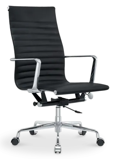 Cavel CD 119 Bureaustoel Zwart Leer