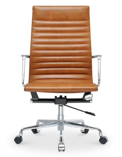 Cavel CD 119 Bureaustoel Cognac Leer