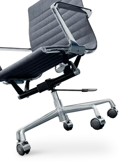 Cavel CD 119 Bureaustoel Grijs Linnen Cavel CD 119 Bureaustoel Grijs Linnen