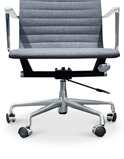 Cavel CD 119 Bureaustoel Grijs Linnen Cavel CD 119 Bureaustoel Grijs Linnen