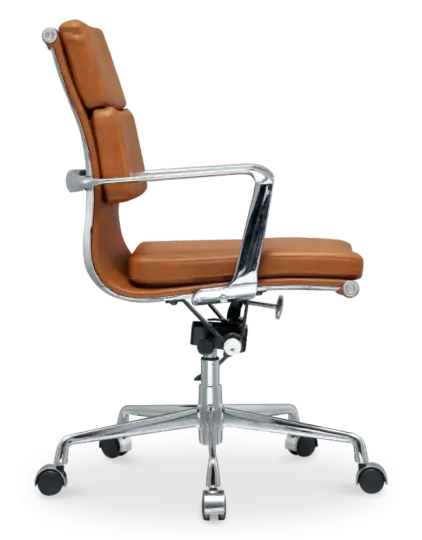 Cavel CD 217 Softpad Bureaustoel Cognac Leer