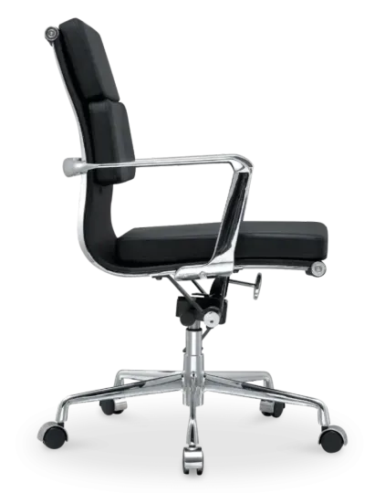 Cavel CD 217 Softpad Bureaustoel Zwart Leer