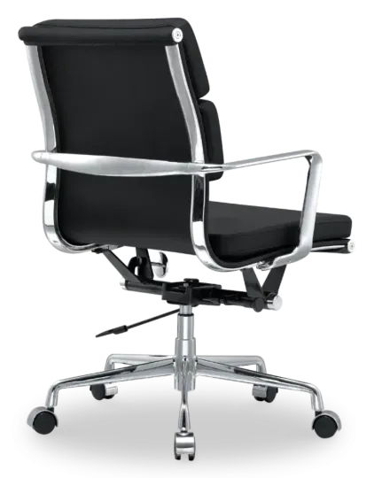 Cavel CD 217 Softpad Bureaustoel Zwart Leer