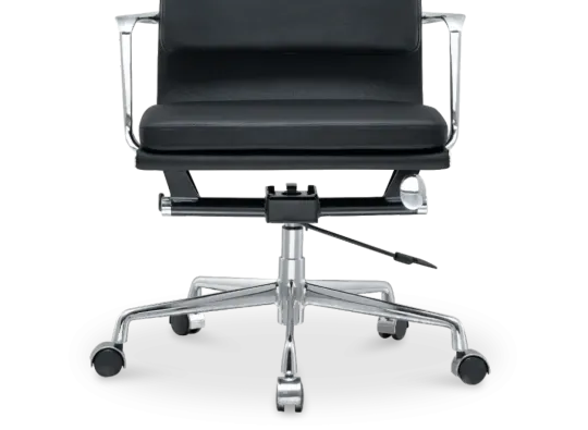 Cavel CD 217 Softpad Bureaustoel Zwart Leer