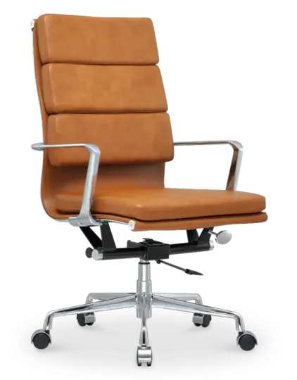 Cavel CD 219 Softpad Bureaustoel Cognac Leer Cavel CD 219 Softpad Bureaustoel Cognac Leer