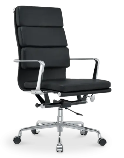 Cavel CD 219 Softpad Bureaustoel Zwart Leer