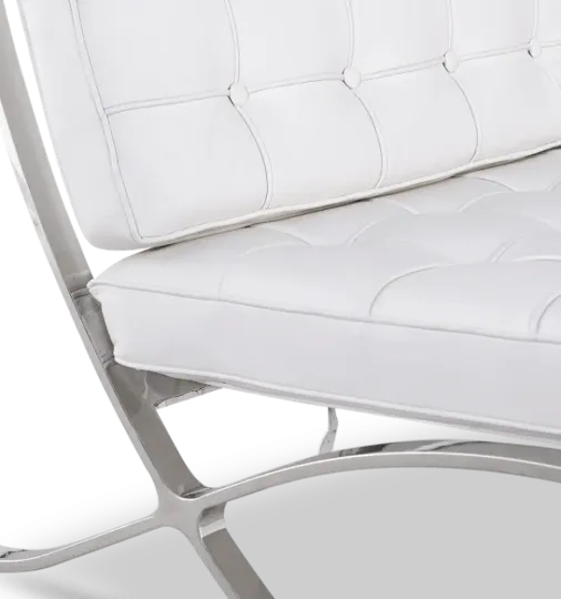 Paviljoen Chair Luxe Volleer Wit