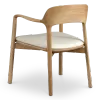 Kennedy Eetkamerstoel | Naturel Essen | Offwhite Zitting