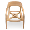 Kennedy Eetkamerstoel | Naturel Essen | Offwhite Zitting