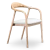 Artson Eetkamerstoel | Essen | Wit Boucle