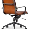 Diamond Softpad Bureaustoel Cognac | Lage Rug