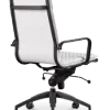 Diamond Softpad Bureaustoel Wit | Hoge Rug