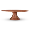 Ovale Tulip Eettafel | Walnoot