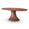 Ovale Tulip Eettafel | Walnoot