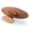 Ovale Tulip Eettafel | Walnoot