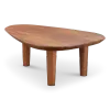 Cavel Kiezel Notenhouten Salontafel