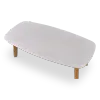 Salontafel Baron Deens Ovaal Wit Keramiek | Essen Poten
