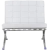 Barcelona Chair Luxe Volleer Wit