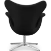 Sean Chair Zwart Kasjmier