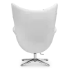 Flag Chair Wit Leer