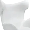 Flag Chair Wit Leer