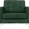 Italo Chair Forest Green Velvet